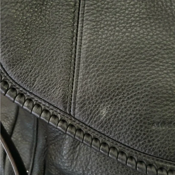 Aimee Kestenberg Black Leather All For Love Shoulder/Crossbody Bag - Picture 3 of 9